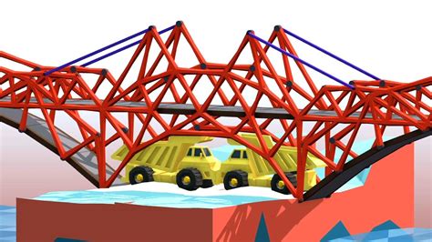 Poly Bridge! Construa pontes impossíveis e supere desafios engenhosos!