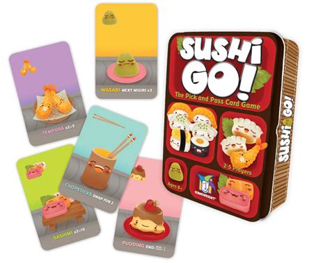 Sushi Go! Uma Delícia de Jogo Rápido e Divertido para Todas as Idades